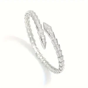 European and American Snake-shaped Opening Bracelet