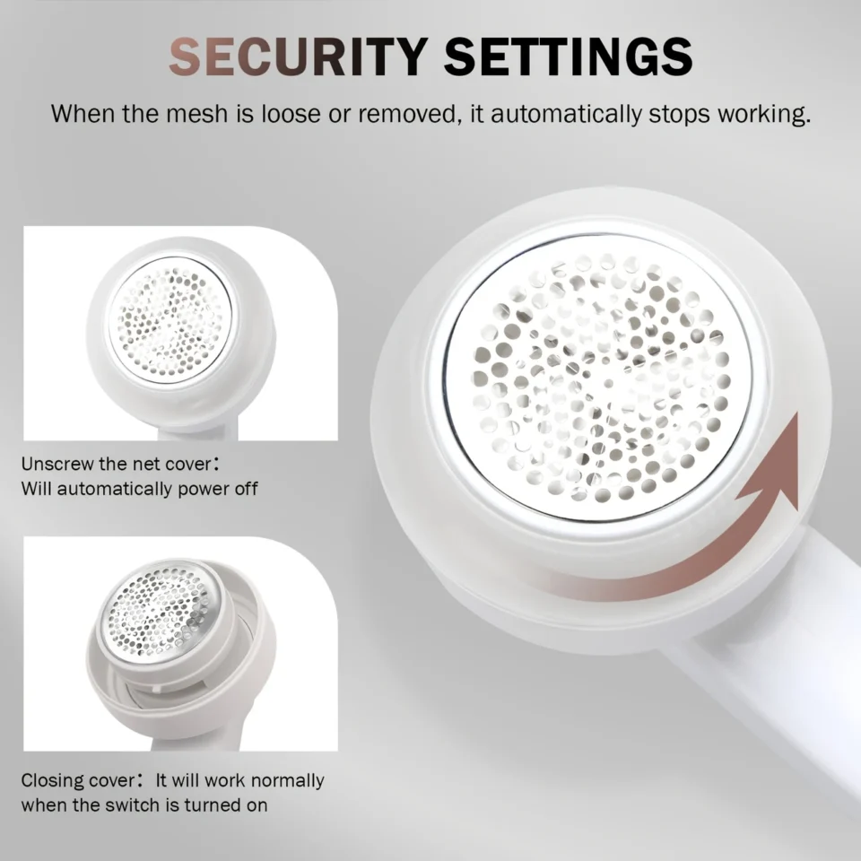 Rechargeable Electric Lint Remover, Portable Shaver for Clothing, Furniture, and Carpet - Image 4