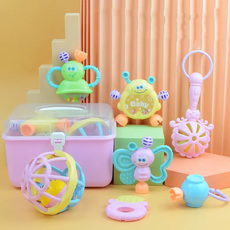 baby Rattle and Teething Toy Set - Image 2