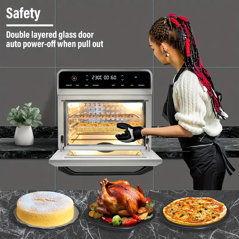 SHANBEN Air Fryer Mini Oven 24L Countertop - Image 5