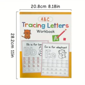 LACHILLY ABC & Number Tracing Workbook for Youngsters