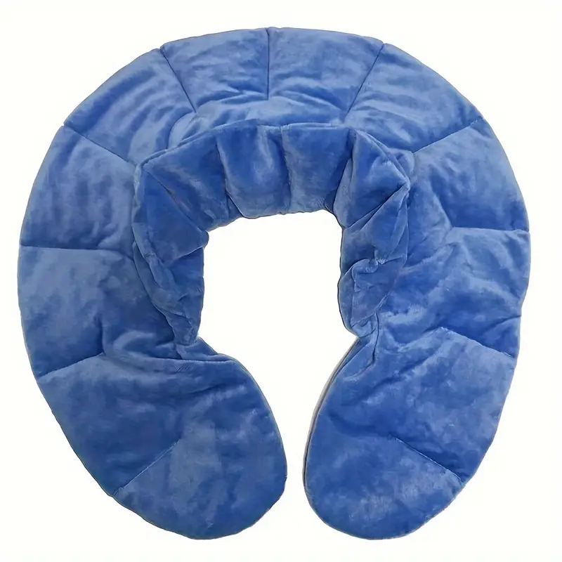Blue Microwavable Neck Heating Pad - Image 4
