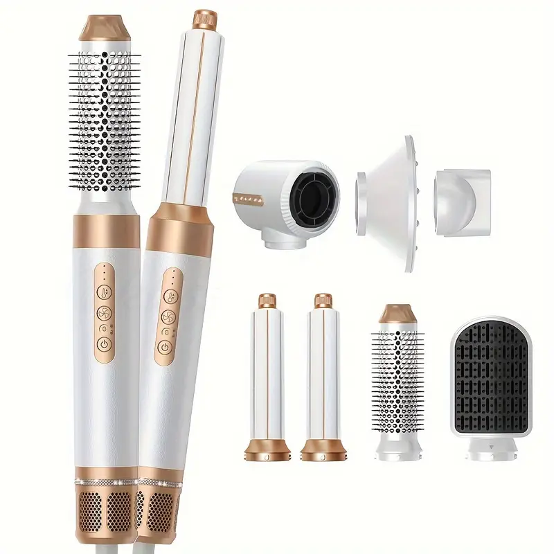 AUGUSDEA 7-in-1 Hair Dryer Brush Set with Diffuser