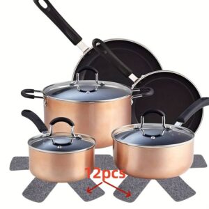 T&C 12pcs Premium Felt Pot & Pan Protectors