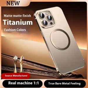 iPhone 16 Pro Max Mobile Phone Case Stainless Steel