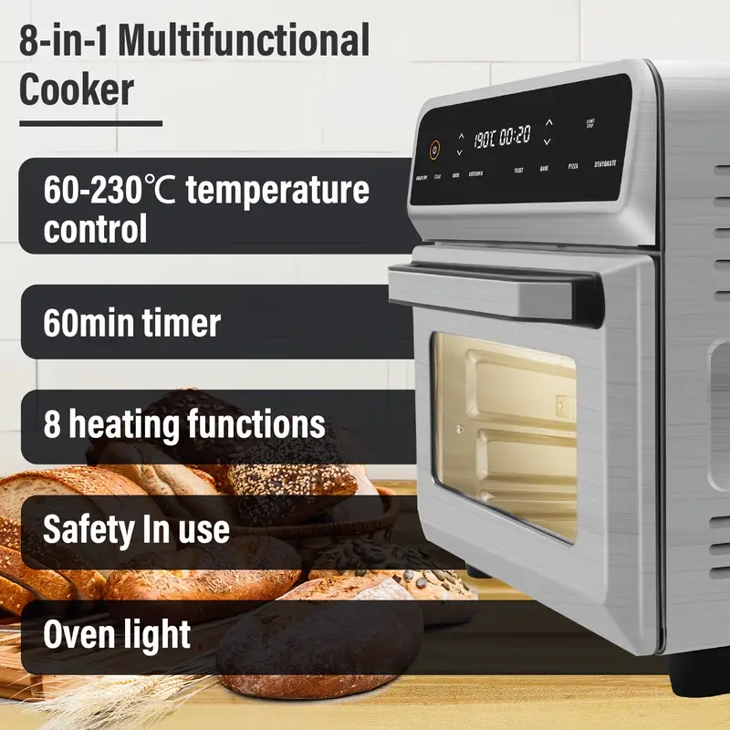 SHANBEN Air Fryer Mini Oven 24L Countertop - Image 3